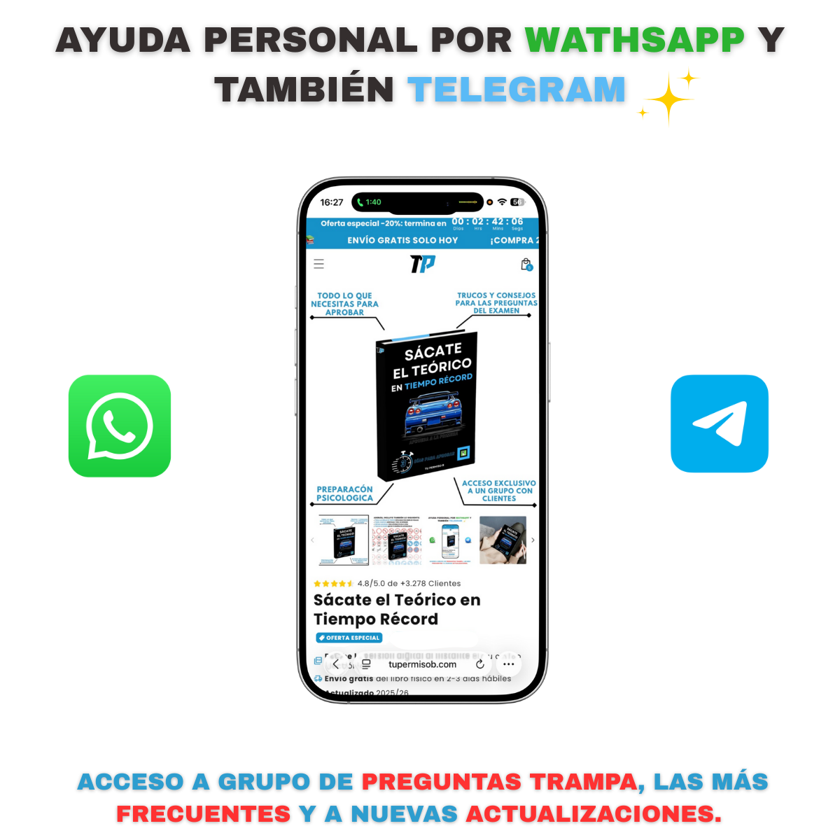 Sácate el Teórico en Tiempo Récord
