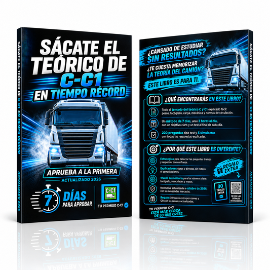 Libro Sácate el Teórico C/C1 en Tiempo Récord