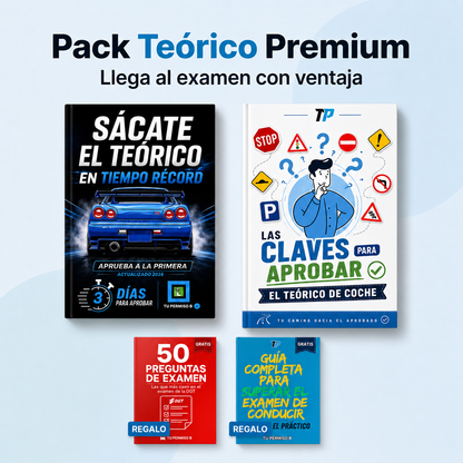 Pack Completo Permiso B 2026 — Todo Para Aprobar a la Primera